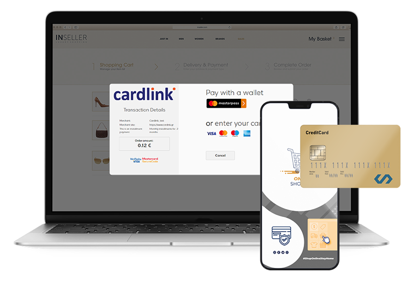 Accept direct online payments on Cardlink e-Commerce
